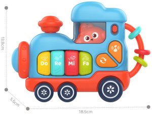 Woopie Baby Interaktywne Muzyczne Pianinko Lokomotywa (59189) 4