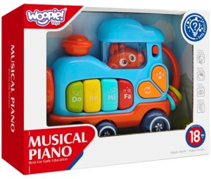 Woopie Baby Interaktywne Muzyczne Pianinko Lokomotywa (59189) 5