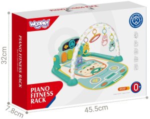 Woopie Baby Interaktywna Mata Edukacyjna z Pianinkiem 10el. Dźwięki (59233) 7
