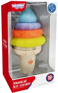 Woopie Baby muzyczny lód edukacyjny sensoryczna układanka 5 el. dźwięk światła (59417) 6