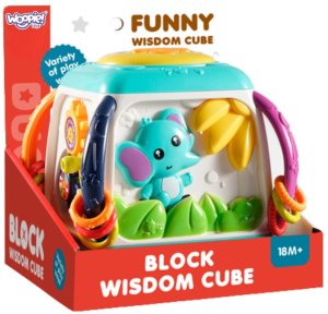 Woopie Baby Interaktywna Kostka Edukacyjna Wielofunkcyjna 18m+ (59578) 7