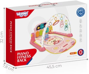 Woopie Baby Mata Edukacyjna Interaktywna Pianinko dla Niemowląt 3w1 (59240) 9