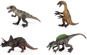 Figurka Springos Figurki Dinozaurów Zestaw 4 Figurek dinozaur Dinozaury T-rex (YX-6401C) 2