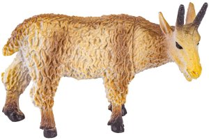 Figurka LeanToys Figurki Zwierząt Wiejskie Zwierzęta Domowe Zestaw 6 Figurek Farma Krowa Koń Owca Koza Pies Osioł (YX-6605) 7