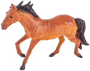 Figurka LeanToys Figurki Zwierząt Wiejskie Zwierzęta Domowe Zestaw 6 Figurek Farma Krowa Koń Owca Koza Pies Osioł (YX-6605) 8