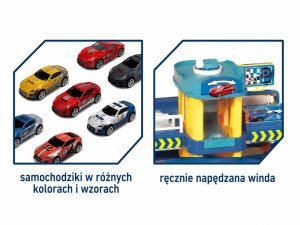 Woopie Garaż wielopoziomowy parking winda samochodziki (59790) 3