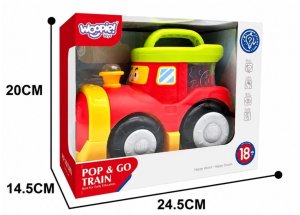 Woopie Baby Interaktywny Pociąg z Wyskakującymi Piłeczkami (100246) 4