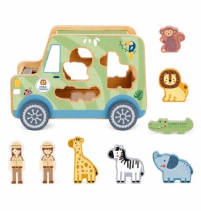 Tooky Toy Samochód Kostka Aktywności Safarii (TK960) 3
