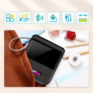 Drukarka etykiet Drukarka termiczna etykiet samoprzylepnych naklejek aplikacja Bluetooth USB 4