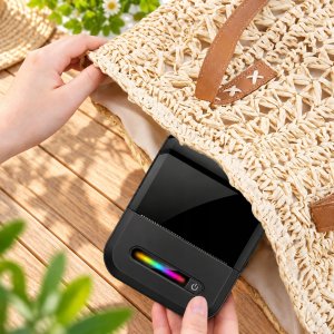 Drukarka etykiet Drukarka termiczna etykiet samoprzylepnych naklejek aplikacja Bluetooth USB 8