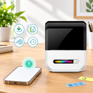 Drukarka etykiet Drukarka termiczna etykiet samoprzylepnych naklejek aplikacja Bluetooth USB 6
