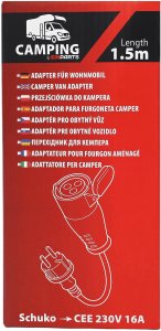 Einparts Automotive Adapter EPTA18 CEE-SCHUKO 230V 16A IP44 1,5 M 7