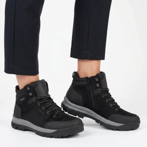 Buty trekkingowe męskie Rieker Booties Czarne 45 (30301-00) 8