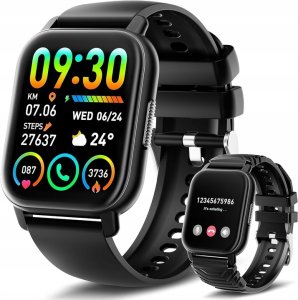 Smartwatch POOUNUR Y6 czarny 2