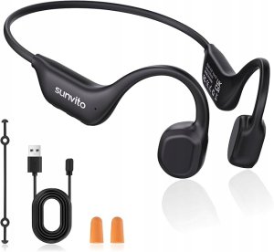 Słuchawki Beprzewodowe Sunvito X29 Bluetooth 6.0 IPX6 na rower siłownię 2