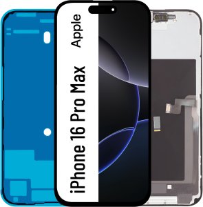 Zila Wyświetlacz z ramką do iPhone 16 Pro Max Zamiennik 13