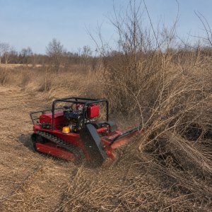Robot koszący Techrebal Kosiarka zdalnie sterowana bijakowa NeveNerra 1120 4