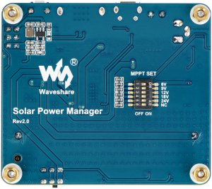 Waveshare Moduł zarządzania energią słoneczną 6V-24V do kolektora słonecznego, 16120 (AN-19543) 3