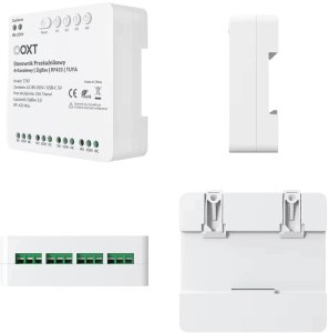 OXT Sterownik przekaźnikowy 4-kanały 10A 5V USB 230V ZigBee RF 433 TUYA 5