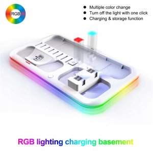 Stacja ładująca Gorixer RGB controller Joycon station STK-DZ601 3