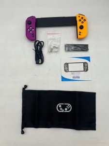 Pad EasySMX Bezprzewodowy STK-7046 do Nintendo fioletowy-pomarańczowy 4