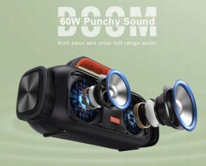 Głośnik Doss Bezprzewodowy Bluetooth Extreme Boom S Pomarańczowy 3