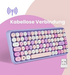 Klawiatura + mysz Zestaw bezprzewodowy klawiatura + mysz Perixx PERIDUO-713 2