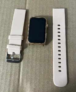 Smartwatch Różowy z silikonowymi paskami wodoodporny T50S 2