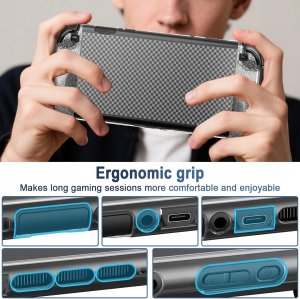 Zestaw Etui do konsoli Nintendo Switch 2,osłona joysticka,szkiełko ochronne 2