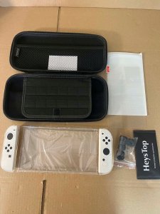 Zestaw Etui do konsoli Nintendo Switch 2,osłona joysticka,szkiełko ochronne 4