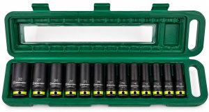 MaPower Nasadki udarowe 1/2 zestaw nasadek do felg 13EL długie 10-32MM CR-V (MPLW03) 5