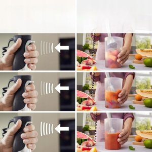 Blender Bosch Ręczny ErgoMaster Seria 8 1500 W ze stali nierdzewnej (MSM8M934) 2