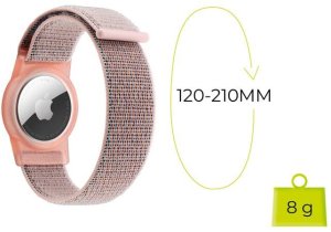 Mobile Origin MOBILE ORIGIN AIRTAG STRAP, PINK UNICORN 3