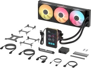 Chłodzenie wodne Corsair ICUE LINK TITAN II 360 RX LCD AiO - Black (840440424758) 3