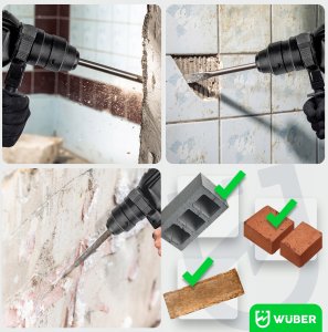 Młotowiertarka Wuber Z udarem 4J 2500W (W28920) 4