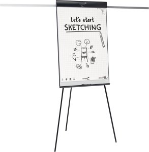 System interaktywny Legamaster Flipchart pro tripod Powierzchnia tablicy z lakierowanego (7-152910) 2