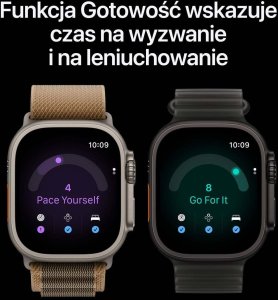 Smartwatch Apple Watch Ultra 4 GPS + Cellular 49mm Naturaln Titanium / Trail Loop M/L Piaskowy  (MJAQ4ET/A) 4