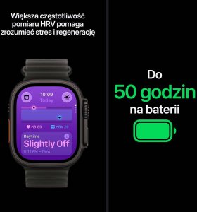 Smartwatch Apple Watch Ultra 4 GPS + Cellular 49mm Naturaln Titanium / Trail Loop M/L Piaskowy  (MJAQ4ET/A) 5