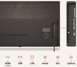 Telewizor LG OLED AI OLED55B65LA 139,7 cm (55") 4K Ultra HD Smart TV Wi-Fi Brązowy (OLED55B65LA.AEU) 2