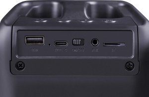 Głośnik Defender BOOMER 14 Bluetooth 15W MP3/USB/AUX/LED czarny 4
