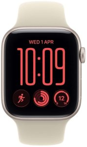 Smartwatch Apple Watch SE 3 GPS + Cellular 40mm Starlight Alu Sport S/M Piaskowy  (MJLC4ET/A) 2