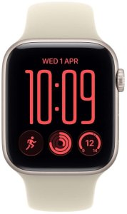 Smartwatch Apple Watch SE 3 GPS 44mm Starlight Alu Sport S/M Piaskowy  (MJL34MP/A) 2
