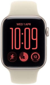 Smartwatch Apple Watch SE 3 GPS + Cellular 40mm Starlight Alu Sport S/M Piaskowy  (MJLC4MP/A) 2