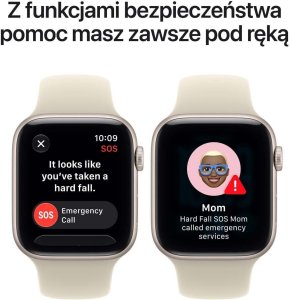 Smartwatch Apple Watch SE 3 GPS + Cellular 40mm Midnight Alu Sport S/M Granatowy  (MJLG4MP/A) 6