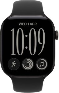 Smartwatch Apple Watch 12 GPS + Cellular 42mm Black Alu Sport Band S/M Czarny  (MJG04ZR/A) 2