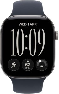 Smartwatch Apple Watch 12 GPS + Cellular 42mm Space Grey Alu Sport Band S/M Granatowy  (MJFX4ZR/A) 2