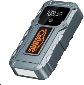 ExtraLink Jump 34 Jump Starter | Powerbank rozruchowy do odpalania samochodu |3x LED, latarka, wyświetlacz LCD (EX.99526) 4