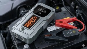 ExtraLink Jump 34 Jump Starter | Powerbank rozruchowy do odpalania samochodu |3x LED, latarka, wyświetlacz LCD (EX.99526) 10