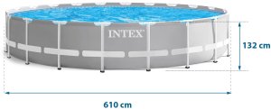 Intex Basen stelażowy 610cm 12w1 (26756) 8