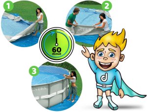 Intex Basen ogrodowy stelażowy 427x107 zestaw 12w1 7